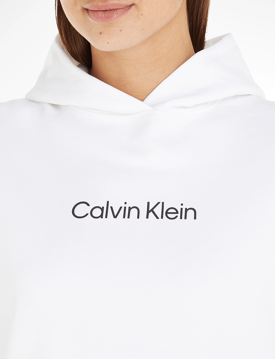 Calvin Klein - HERO LOGO HOODIE - kapuutsiga pusad - bright white - 3