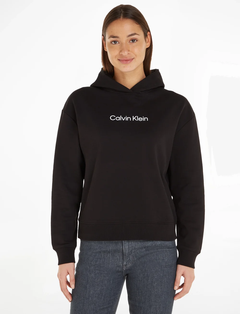 Calvin Klein - HERO LOGO HOODIE - hættetrøjer - ck black - 0