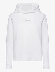Calvin Klein - MICRO LOGO ESS HOODIE - bright white - 0