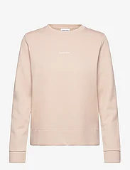 Calvin Klein - MICRO LOGO ESS SWEATSHIRT - sweatshirts - doeskin - 0