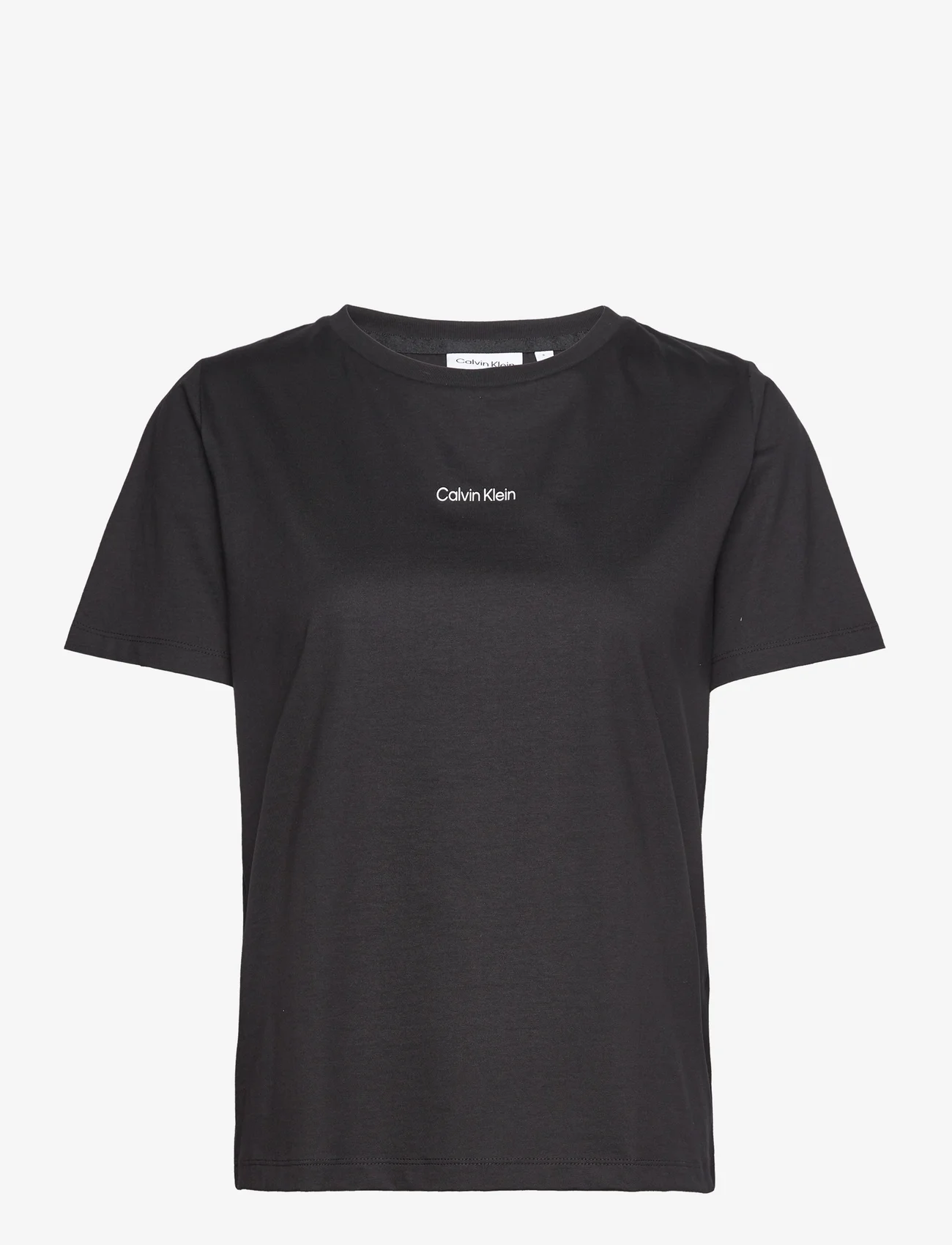Calvin Klein - MICRO LOGO T-SHIRT - marškinėliai - ck black - 0
