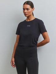 Calvin Klein - MICRO LOGO T-SHIRT - marškinėliai - ck black - 2