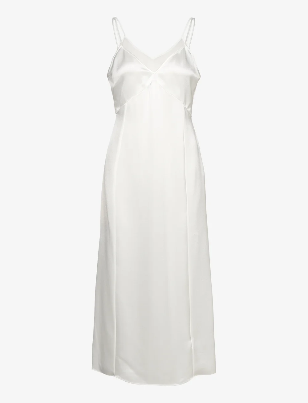 Calvin Klein Sheer Layered Maxi Slip Dress Maxi dresses Boozt