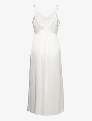 Calvin Klein - SHEER LAYERED MAXI SLIP DRESS - slip-in jurken - ecru - 1