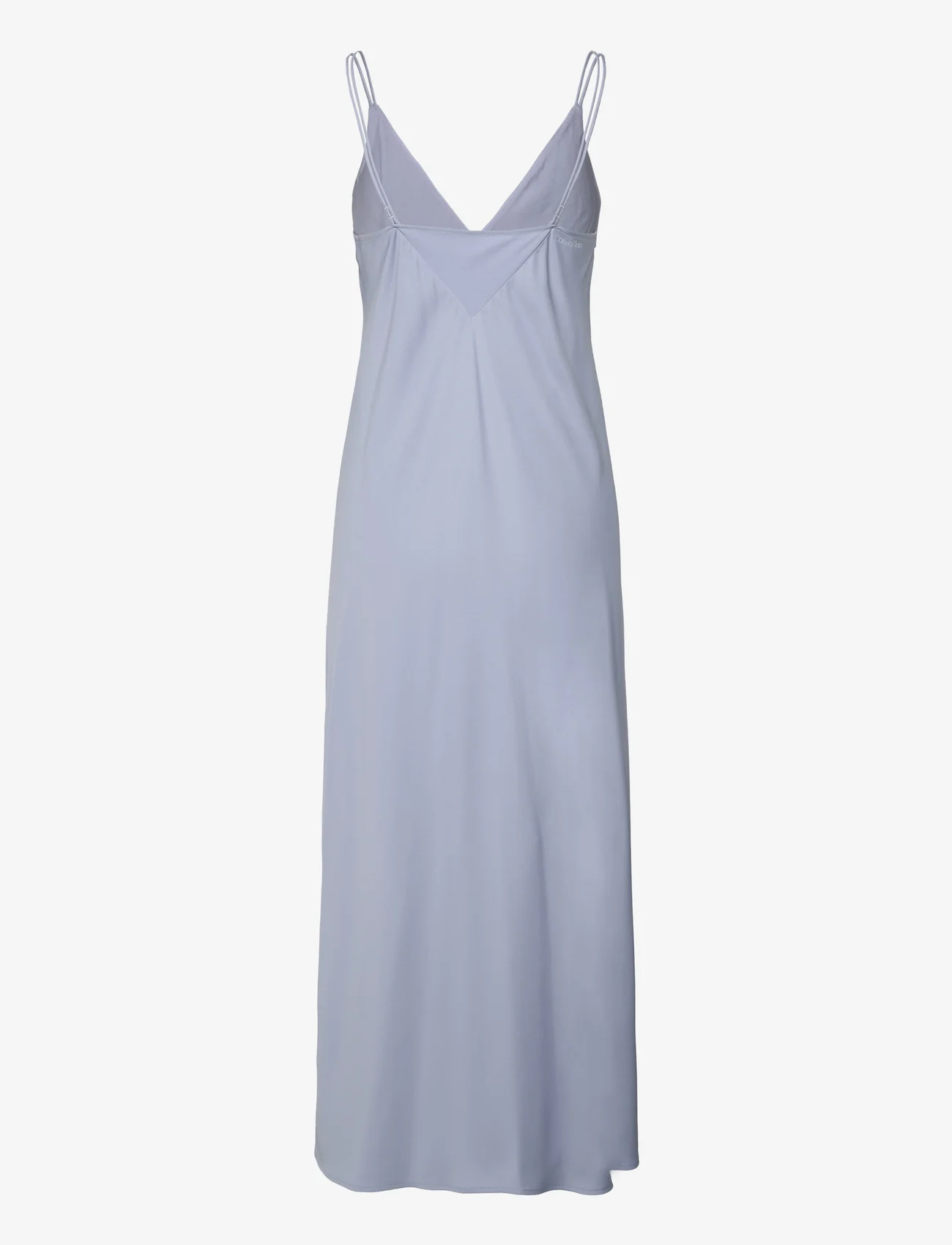 Calvin Klein - RECYCLED CDC MIDI SLIP DRESS - maxi dresses - blue chime - 1