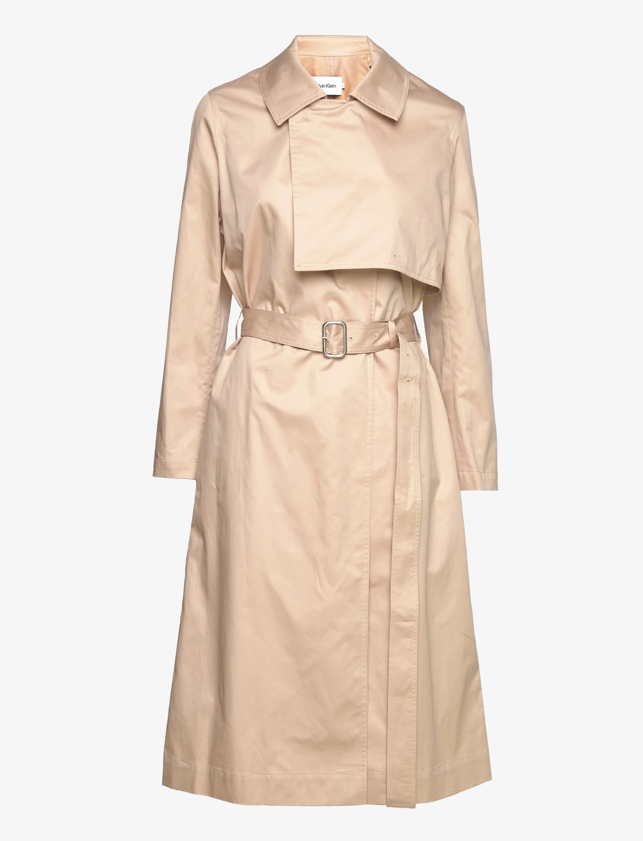Calvin Klein Cotton Twill Trench Coat  €. Buy Trench coats from Calvin  Klein online at . Fast delivery and easy returns