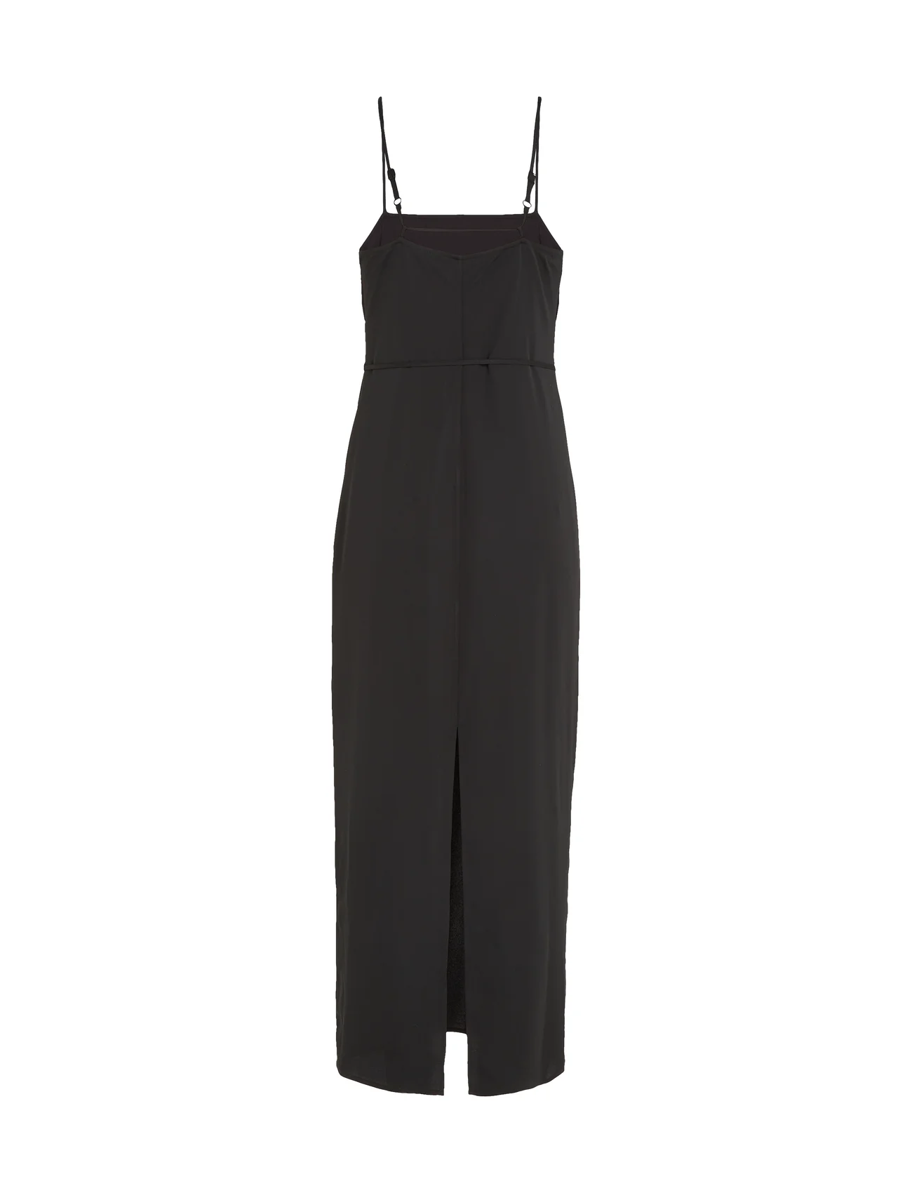 Calvin Klein - RECYCLED CDC MIDI SLIP DRESS - midi jurken - ck black - 1