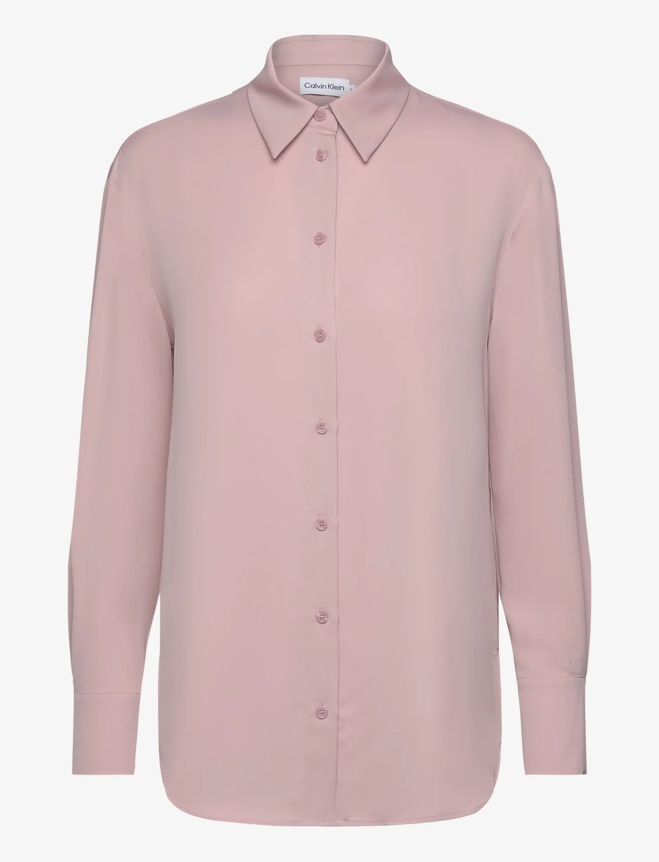 Calvin Klein - RECYCLED CDC RELAXED SHIRT - long-sleeved shirts - pale mauve - 0