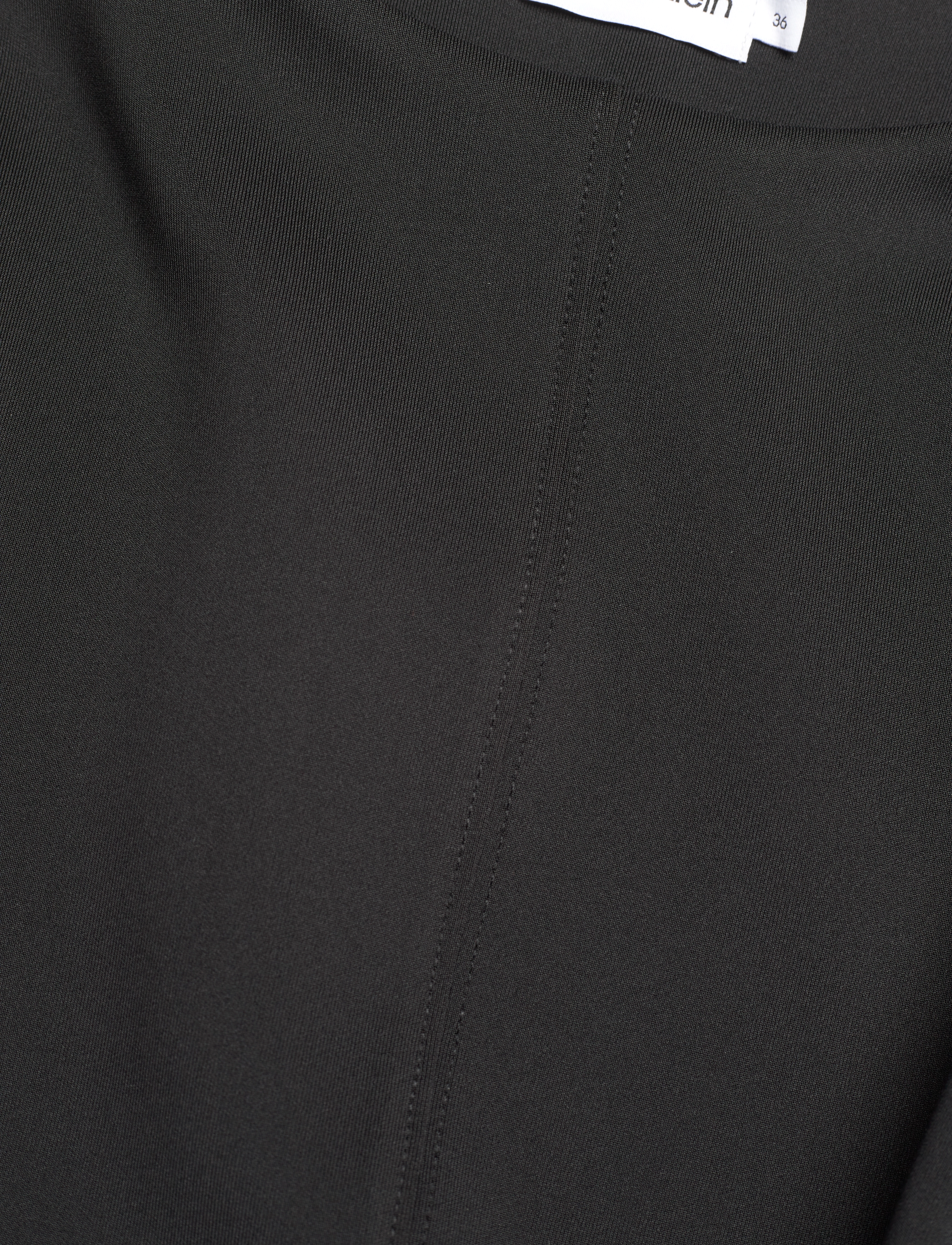 Calvin Klein - TECHNICAL KNIT LS FITTED DRESS - korte kjoler - ck black - 4