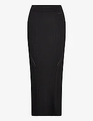 Calvin Klein - ICONIC RIB MAXI SKIRT - strikkede nederdele - ck black - 0