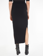 Calvin Klein - ICONIC RIB MAXI SKIRT - strikkede nederdele - ck black - 5