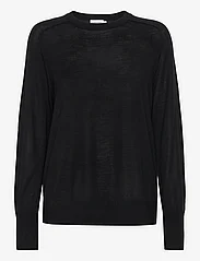 Calvin Klein - EXTRA FINE WOOL CREW NECK - pullover - ck black - 0