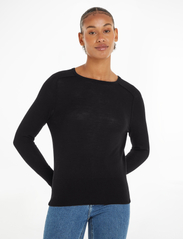 Calvin Klein - EXTRA FINE WOOL CREW NECK - pullover - ck black - 2
