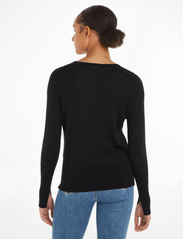 Calvin Klein - EXTRA FINE WOOL CREW NECK - pullover - ck black - 3