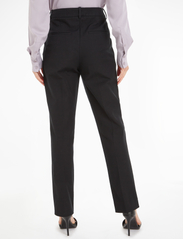 Calvin Klein - STRETCH GABARDINE SLIM CROPPED - slim fit spodnie - ck black - 3