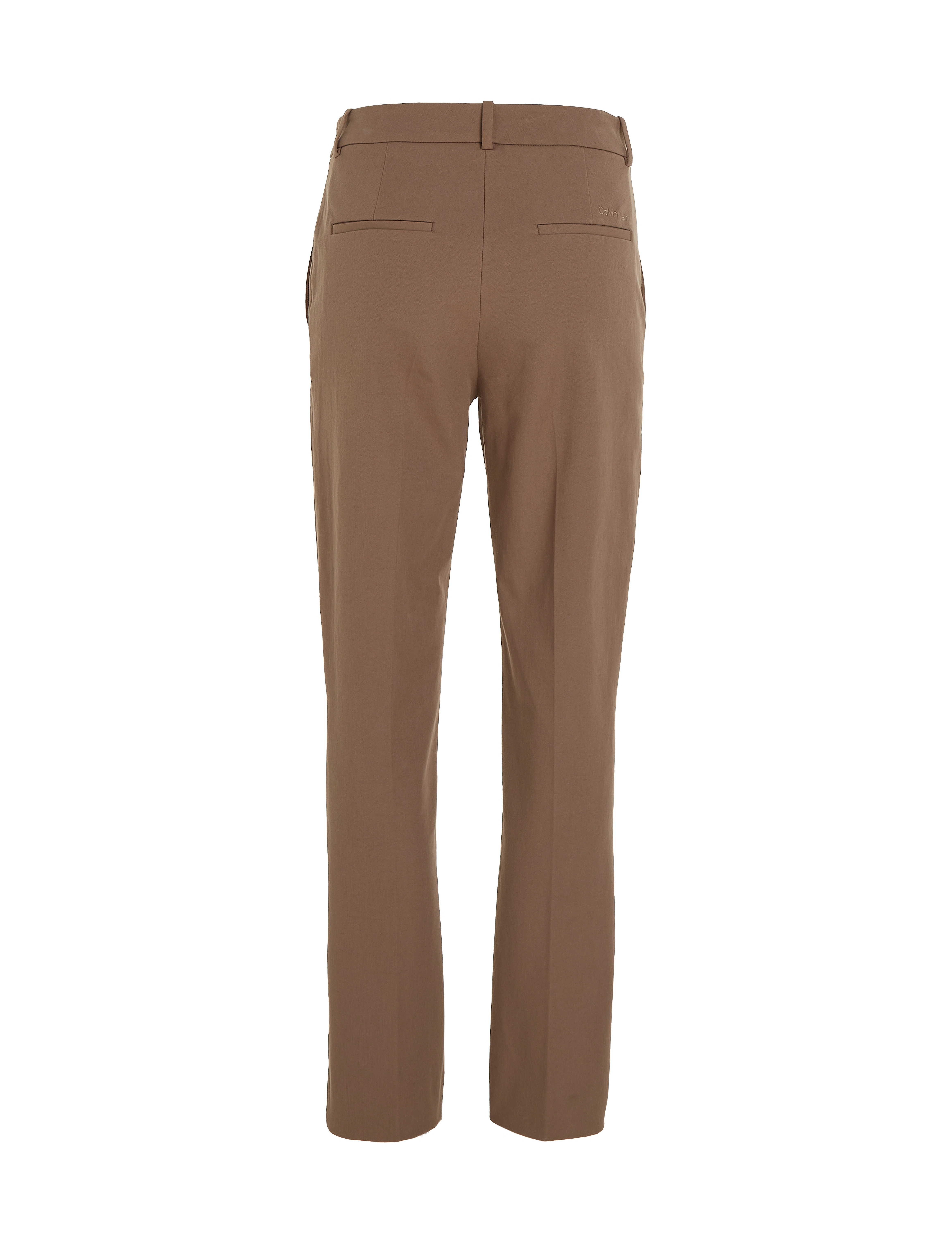 Calvin Klein - STRETCH GABARDINE SLIM CROPPED - cool earth - 2