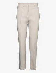Calvin Klein - STRETCH GABARDINE SLIM CROPPED - slim fit trousers - silver gray - 0