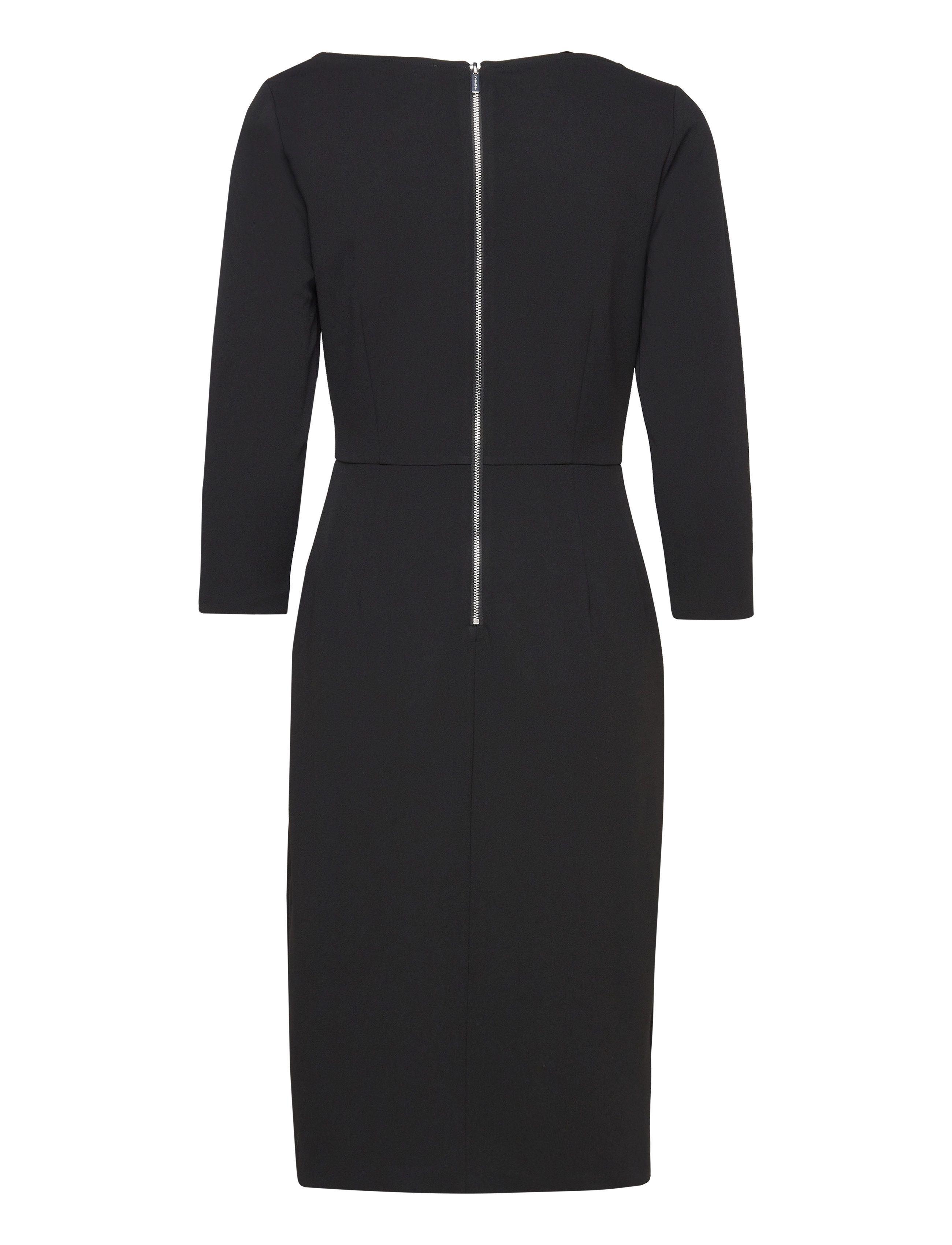 Calvin Klein - SCUBA CREPE ASYMMETRIC DRESS - ck black - 1