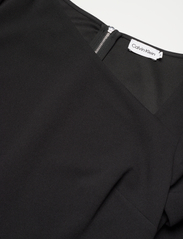 Calvin Klein - SCUBA CREPE ASYMMETRIC DRESS - festmode zu outlet-preisen - ck black - 5