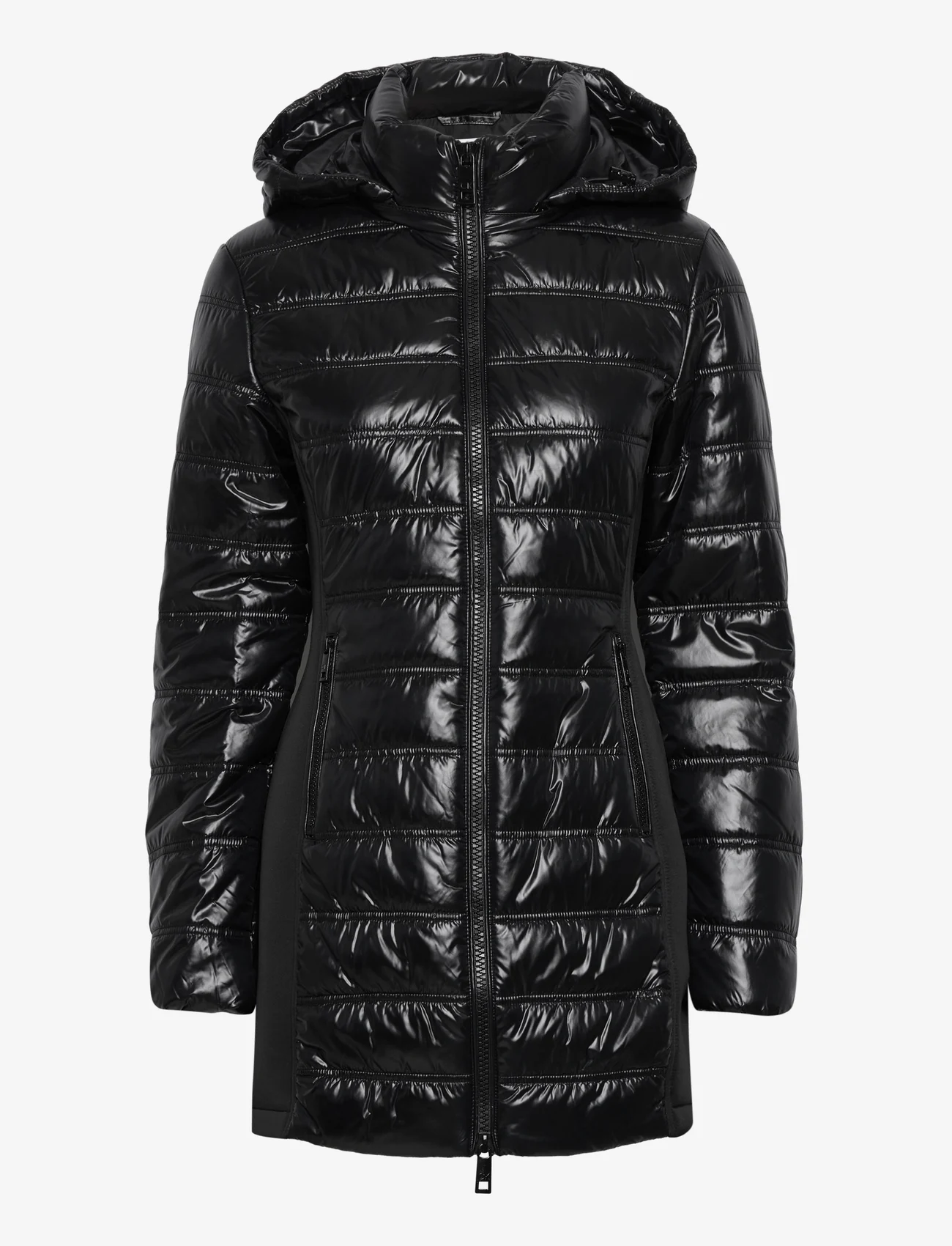 Calvin Klein - LW PADDED WAISTED NYLON COAT - winterjacken - ck black - 0