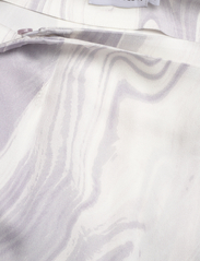 Calvin Klein - SHINE VISCOSE WRAP SKIRT - satiinist seelikud - brushstroke fade / lilac dusk - 4
