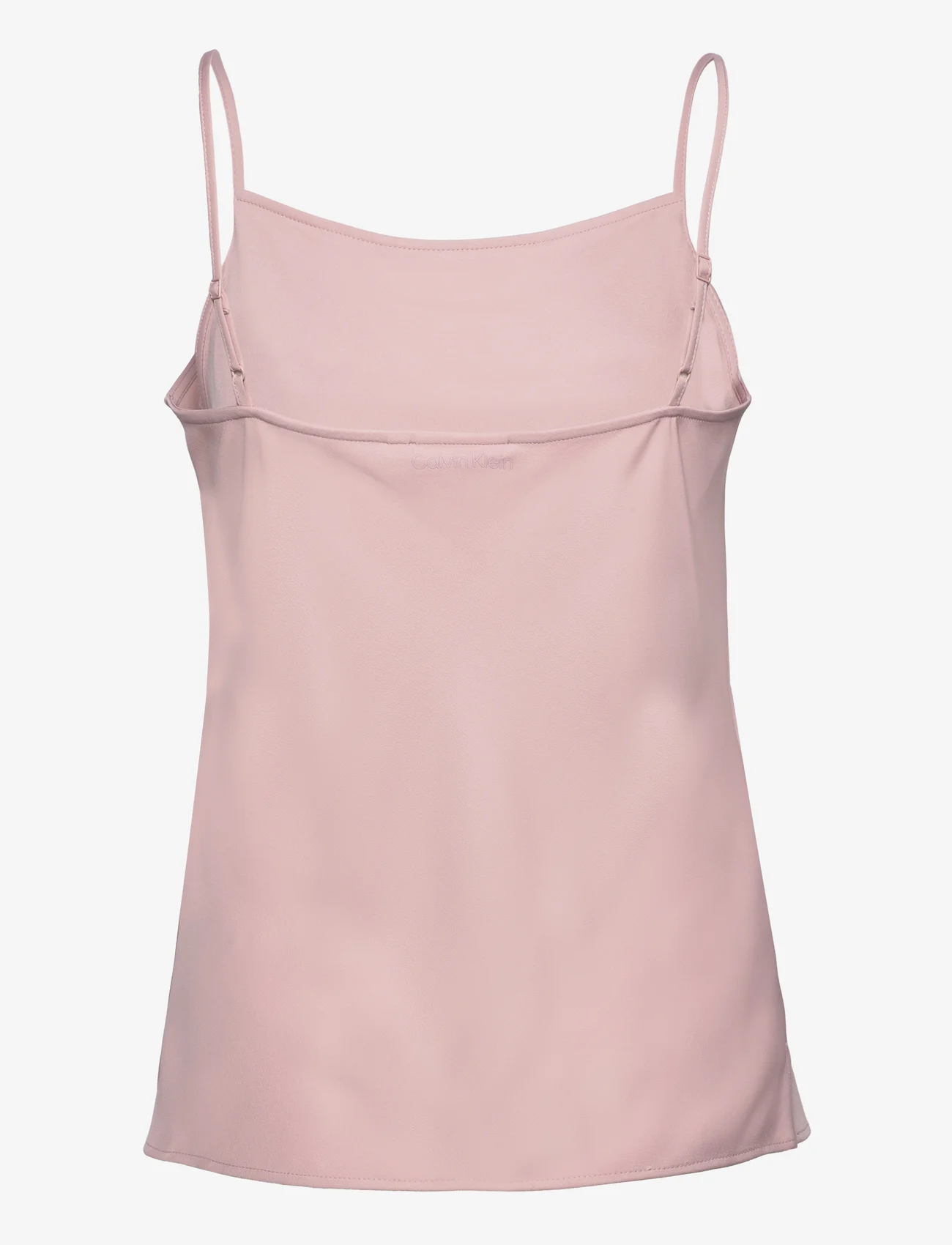 Calvin Klein - RECYCLED CDC CAMI TOP - t-shirt & tops - pale mauve - 1