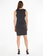Calvin Klein - TECHNICAL KNIT MINI TANK DRESS - party wear at outlet prices - ck black - 3