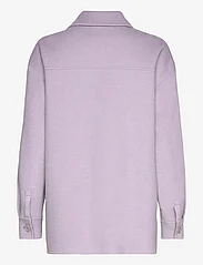Calvin Klein - DOUBLE FACED WOOL SHACKET - plus size - lilac dusk / purple calla - 1