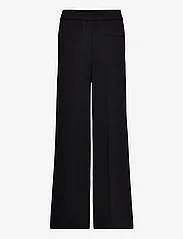 Calvin Klein - STRUCTURE TWILL ELASTIC PANT - leveälahkeiset housut - ck black - 1