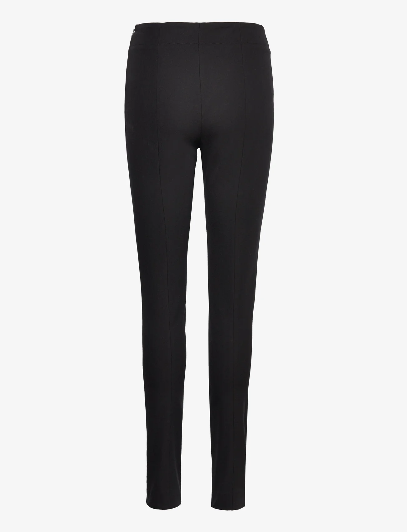 Calvin Klein - STRETCH GABARDINE SKINNY PANT - spodnie rurki - ck black - 1