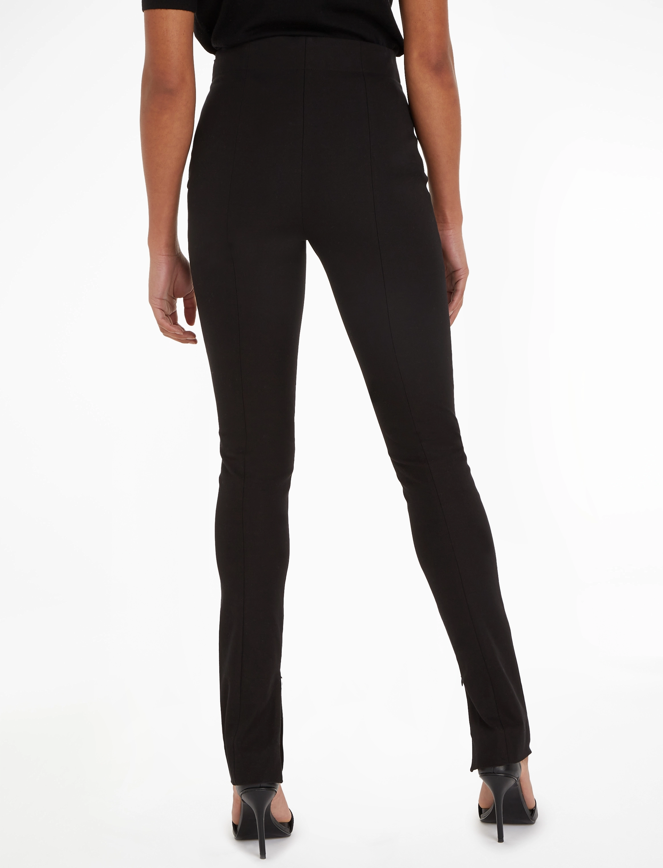 Calvin Klein - STRETCH GABARDINE SKINNY PANT - ck black - 3