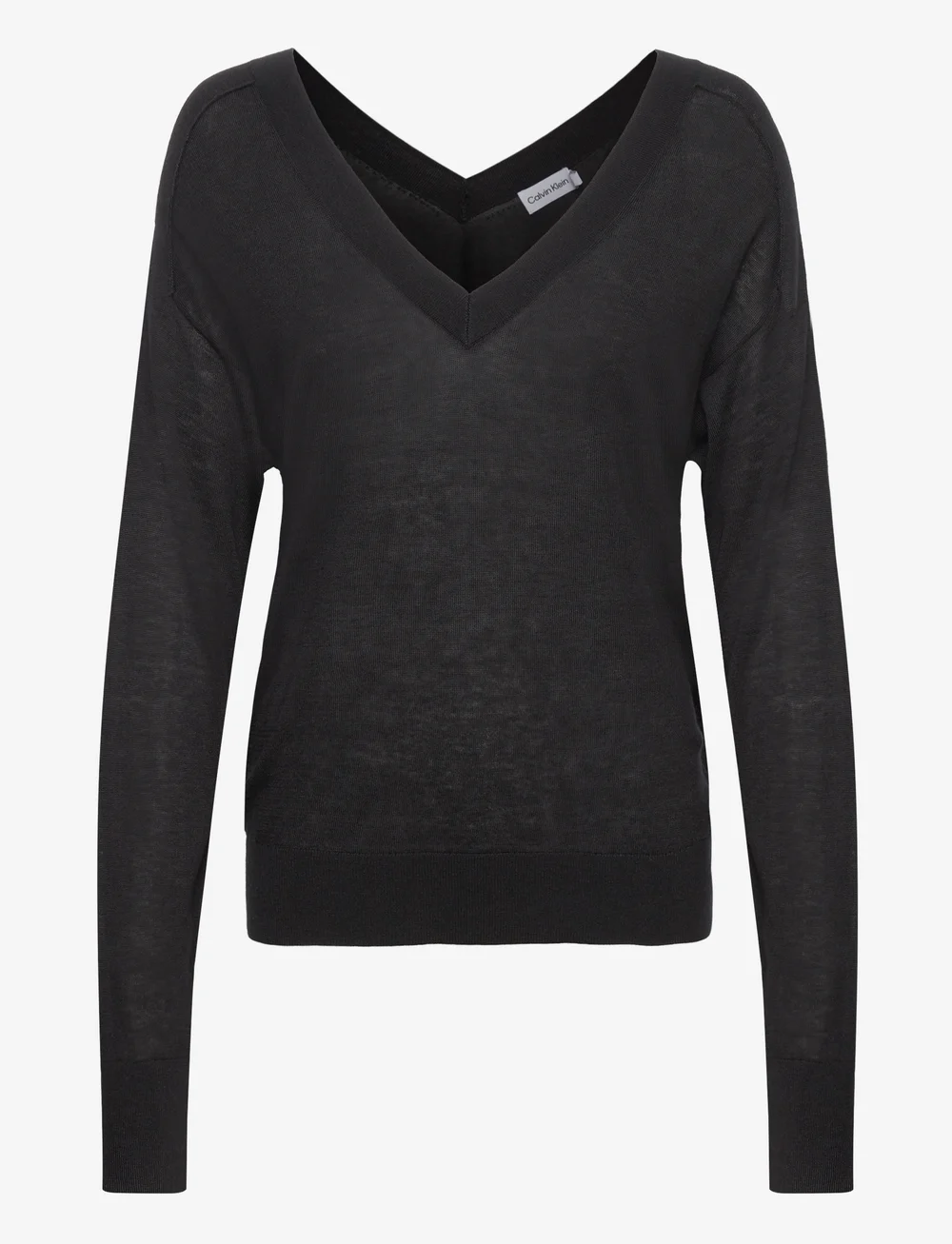 Calvin klein grey jumper hot sale