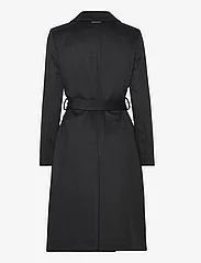 Calvin Klein - ESSENTIAL WOOL WRAP COAT - winter coats - ck black - 1