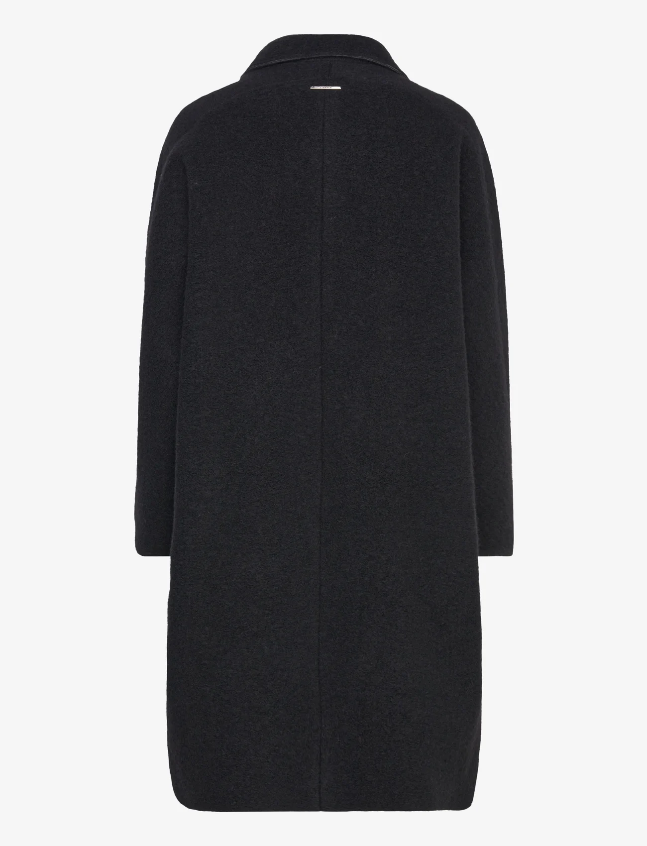 Calvin Klein - BONDED WOOL COCOON COAT - winter coats - ck black - 1