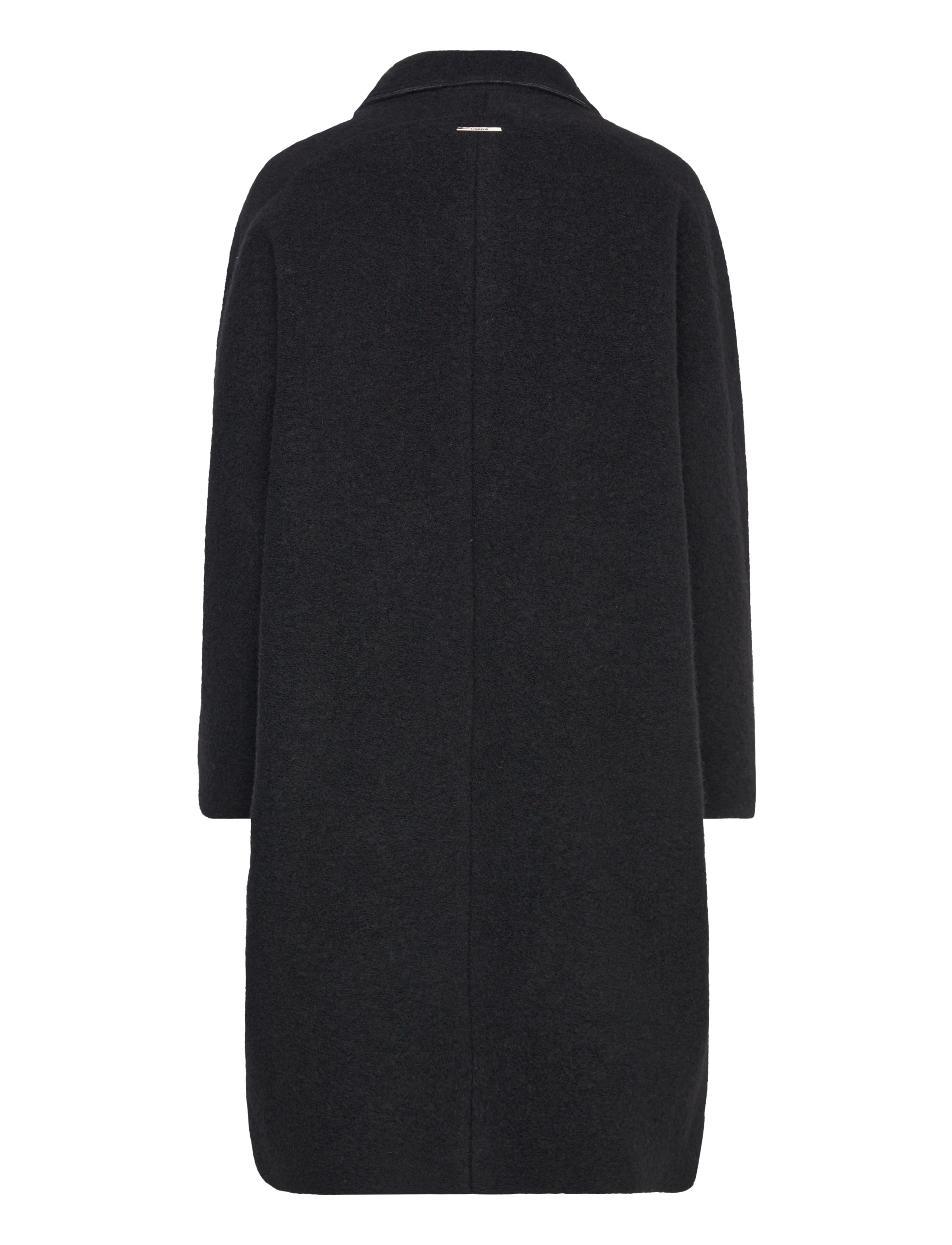 Calvin Klein - BONDED WOOL COCOON COAT - ulkovaatteet - ck black - 1