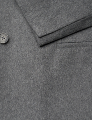 Calvin Klein - FLANNEL WOOL TAILORED BLAZER - vakarėlių drabužiai išparduotuvių kainomis - dark grey heather - 3