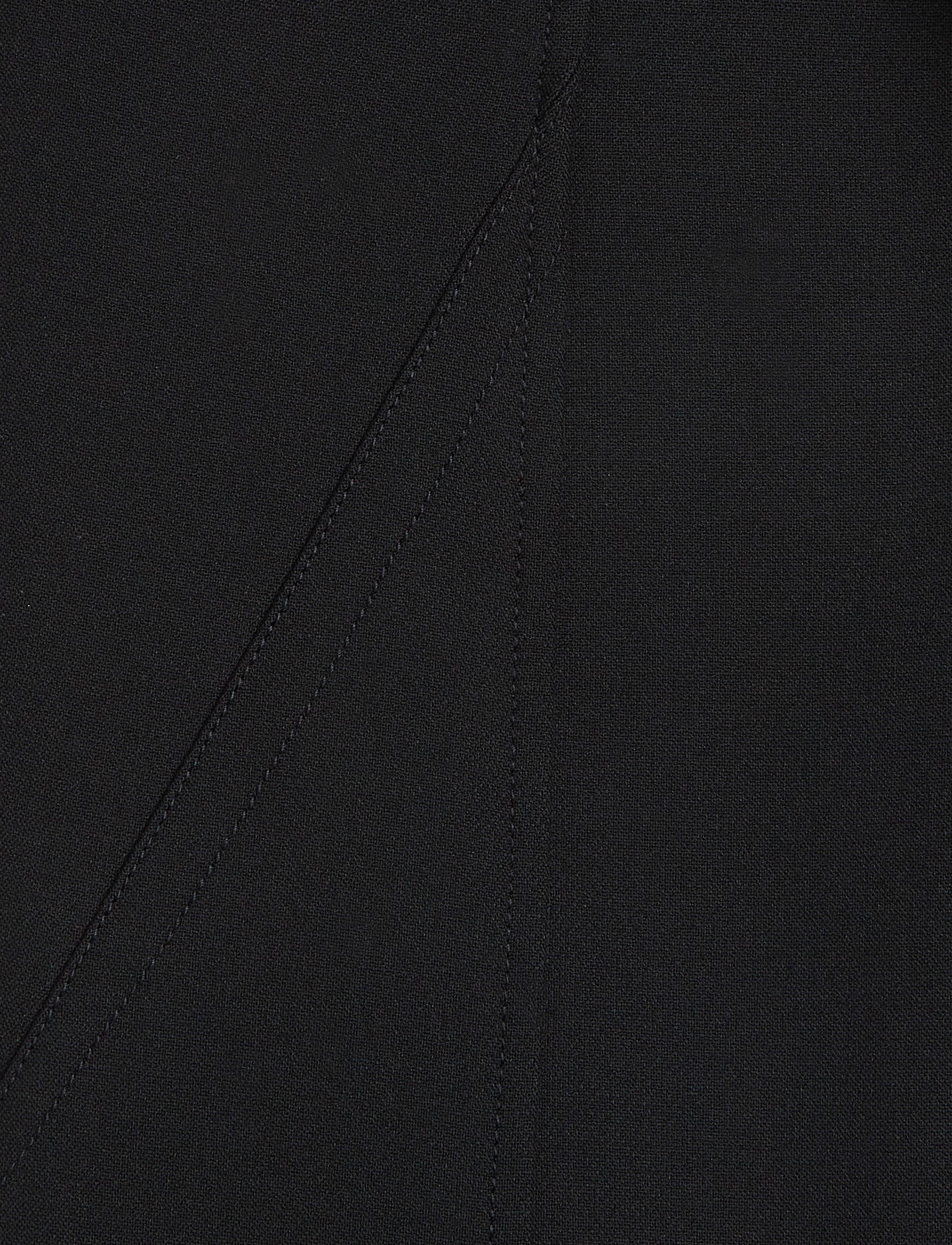 Calvin Klein - HEAVY VISCOSE LS SHIFT  DRESS - korte kjoler - ck black - 5