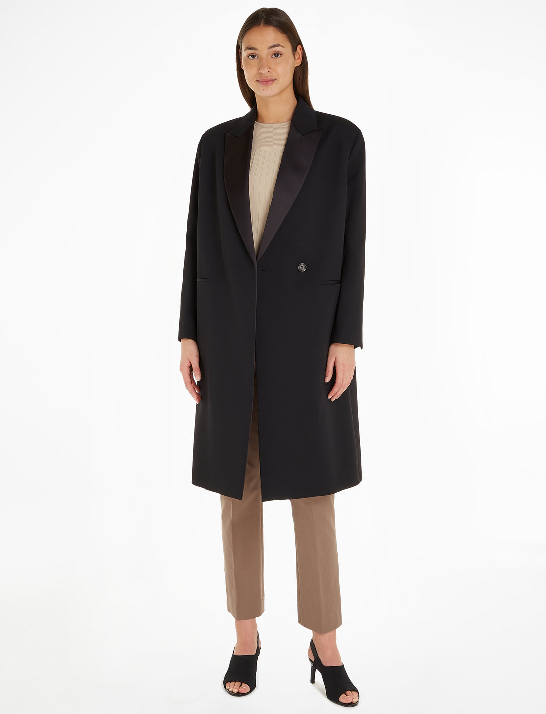 Wool coat best sale calvin klein