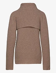 Calvin Klein - RECYCLED WOOL OVERLAY SWEATER - pologenser - caribou heather - 1