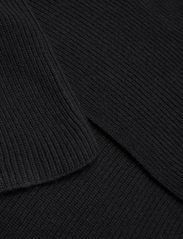 Calvin Klein - RECYCLED WOOL OVERLAY SWEATER - džemperi ar augstu apkakli - ck black - 2
