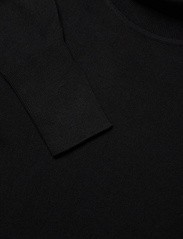 Calvin Klein - EXTRA FINE WOOL HIGH-NK DRESS - kootud kleidid - ck black - 3