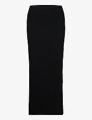Calvin Klein - RECYCLED WOOL MAXI SKIRT - neulehameet - ck black - 0