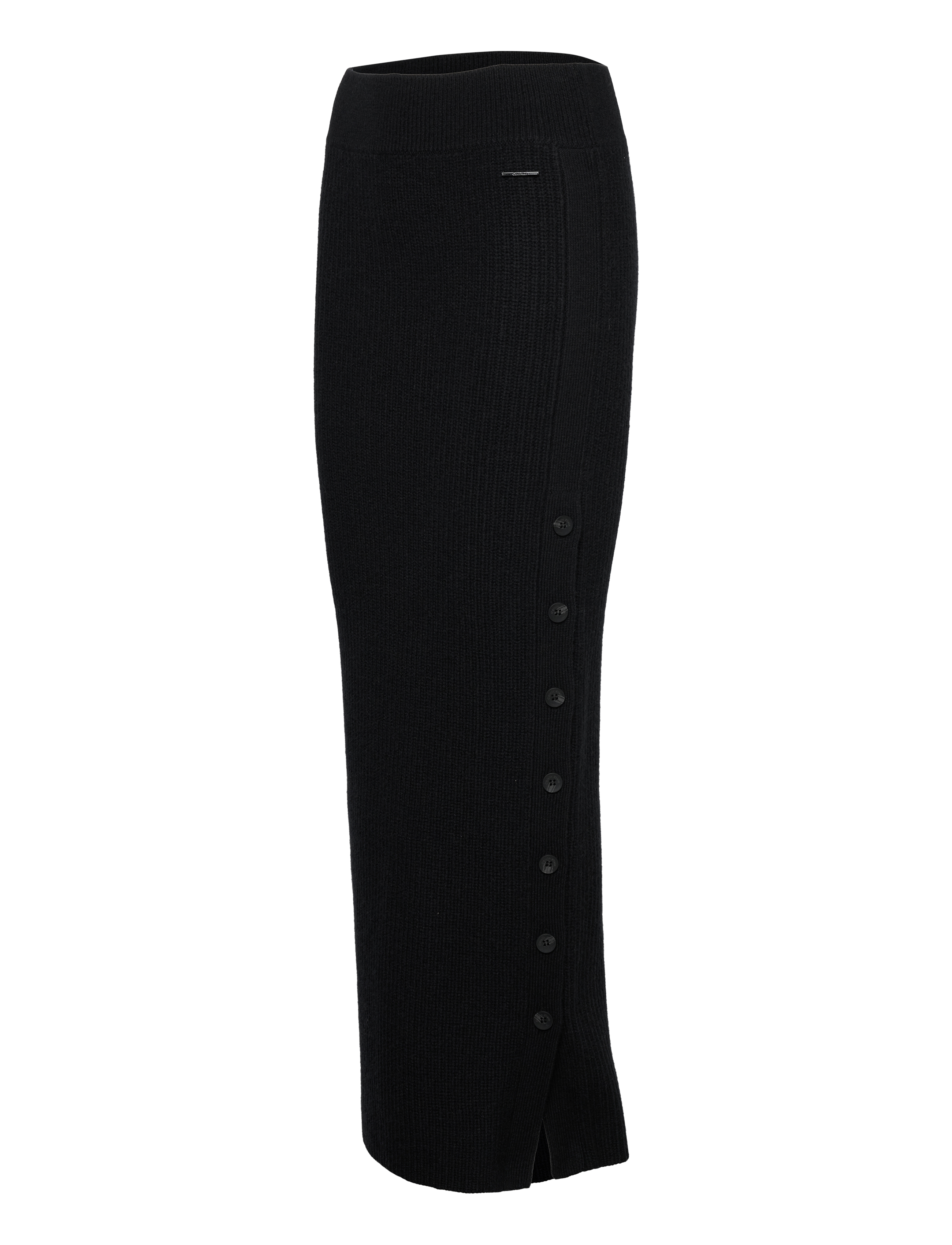 Calvin Klein - RECYCLED WOOL MAXI SKIRT - ck black - 2
