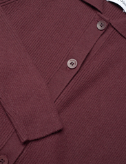 Calvin Klein - ESSENTIAL RIB SHIRT DRESS - strickkleider - burgundy velvet - 2