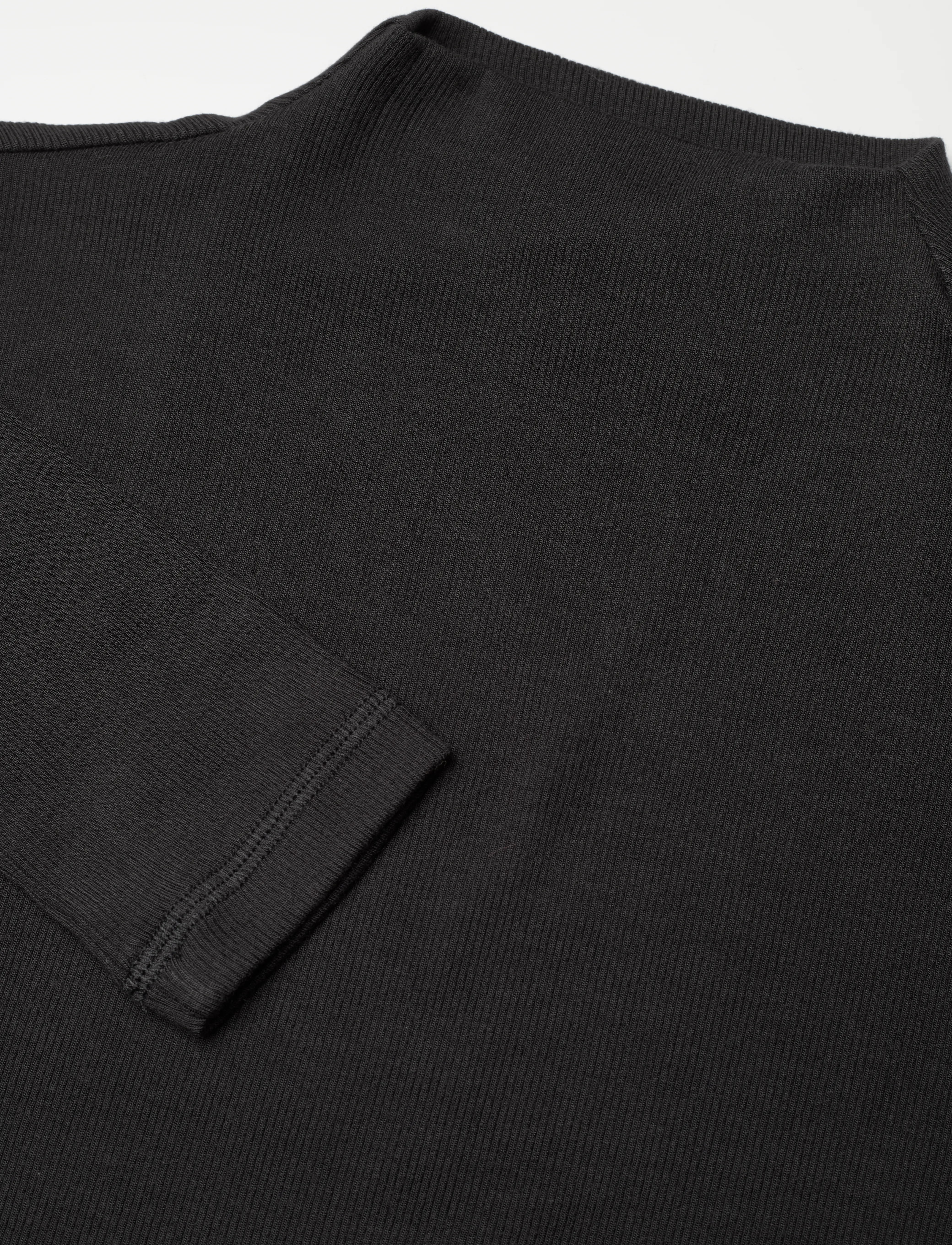Calvin Klein - MODAL RIB TURTLENECK DRESS - ck black - 2