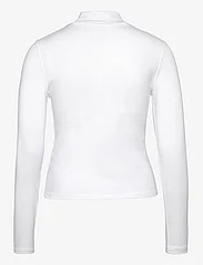Calvin Klein - COTTON MODAL LS MOCK NECK - rollkragenpullover - bright white - 1