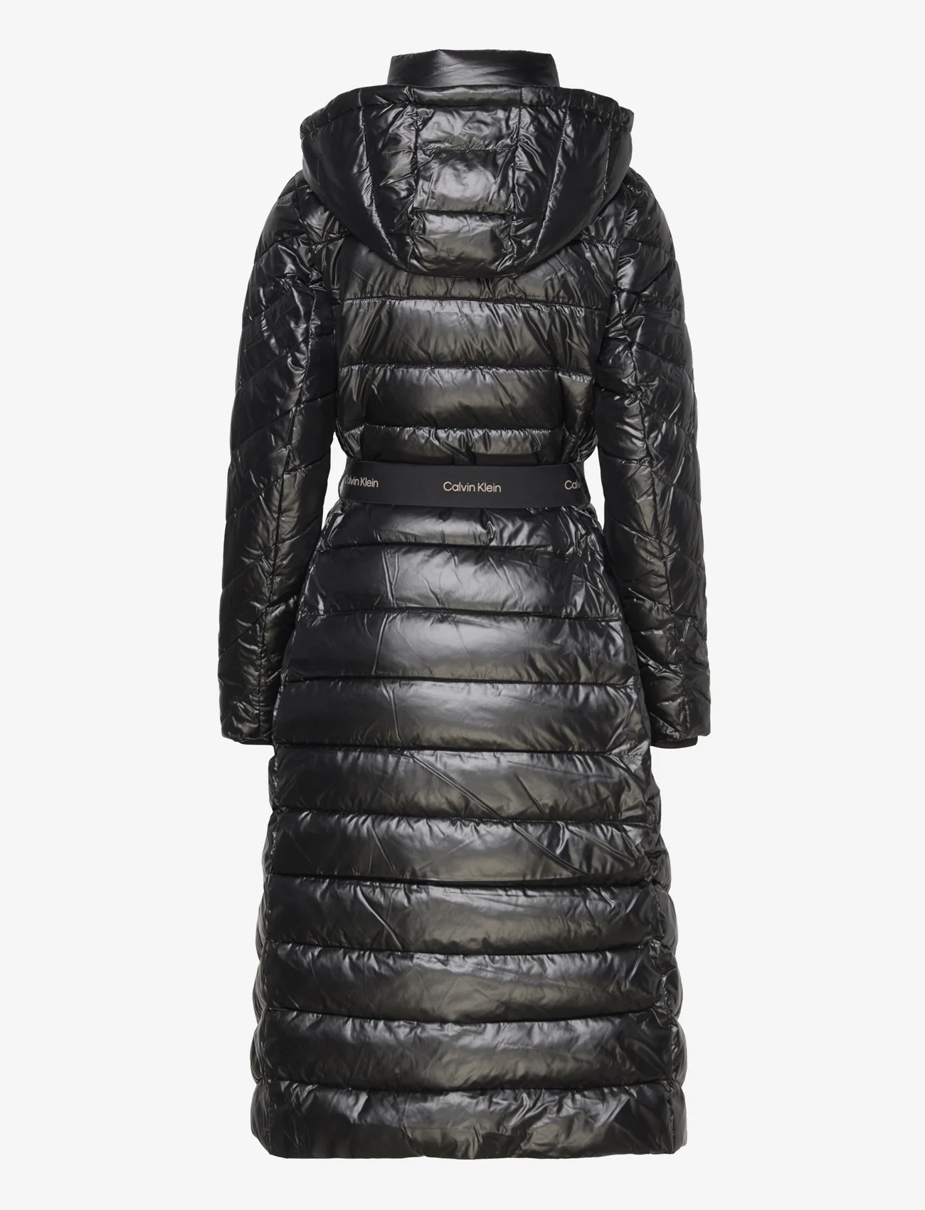 Calvin Klein - ESS BELTED PADDED  LW MAXI COAT - winterjacken - ck black - 1