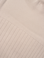 Calvin Klein - ICONIC RIB MINI KNIT DRESS LS - fodralklänningar - oxford tan - 2