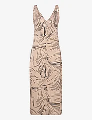Calvin Klein - SURFACE PRINT SLIP DRESS - sukienki na ramiączkach - surface study print / doeskin - 0