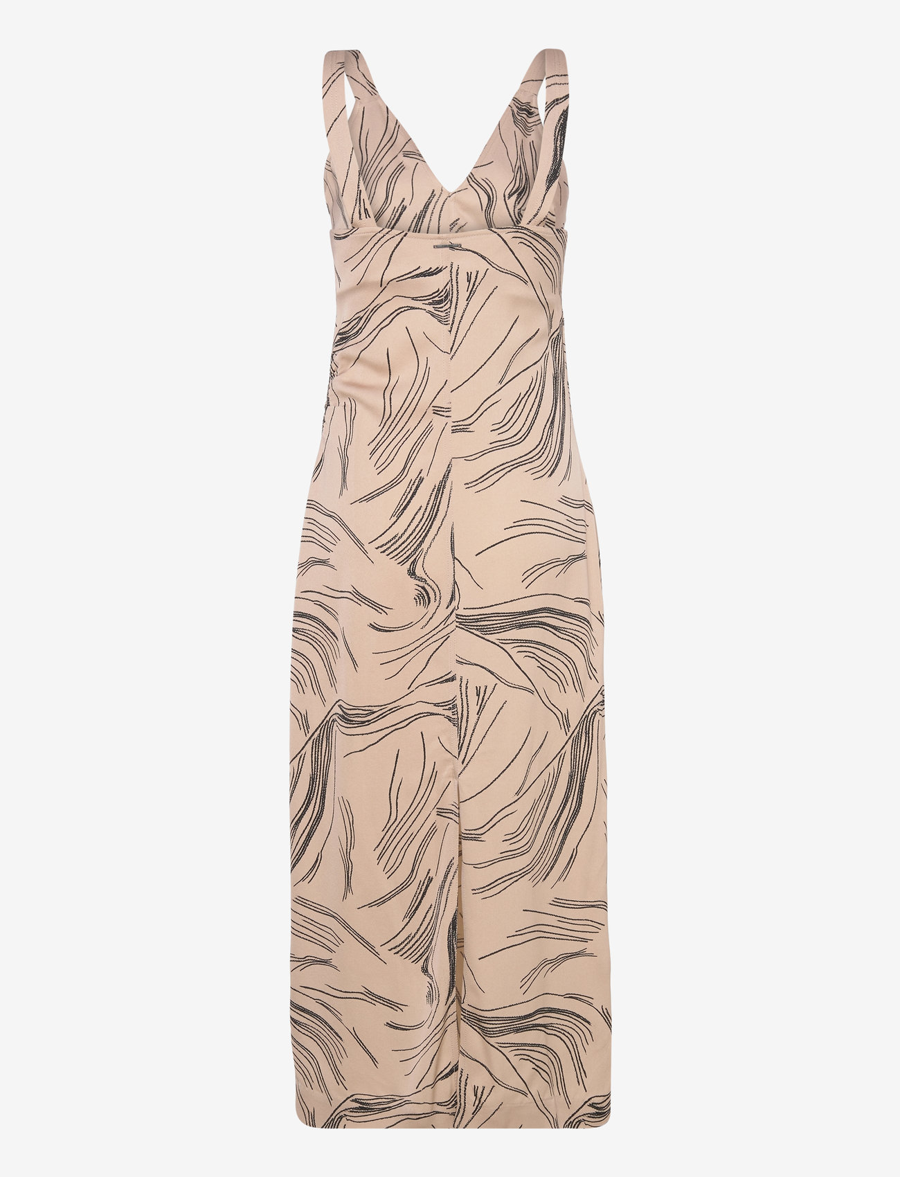 Calvin Klein - SURFACE PRINT SLIP DRESS - slip kjoler - surface study print / doeskin - 1